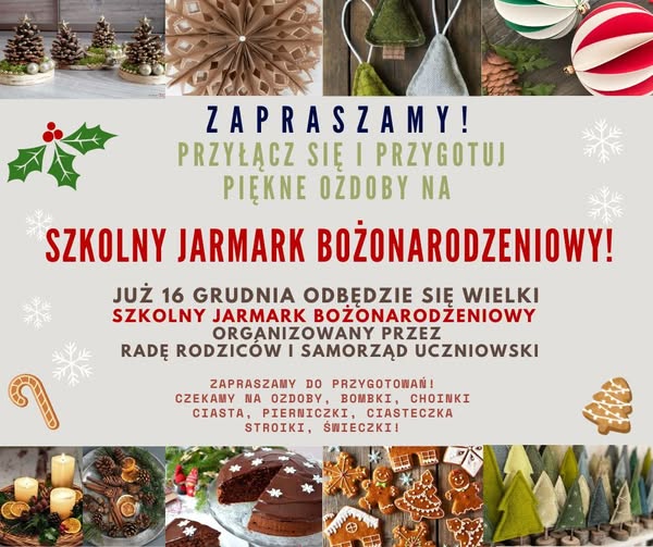 Read more about the article Kiermasz Bożonarodzeniowy